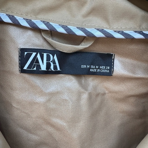 Zara Tan Hooded Jacket - Picture 3 of 11
